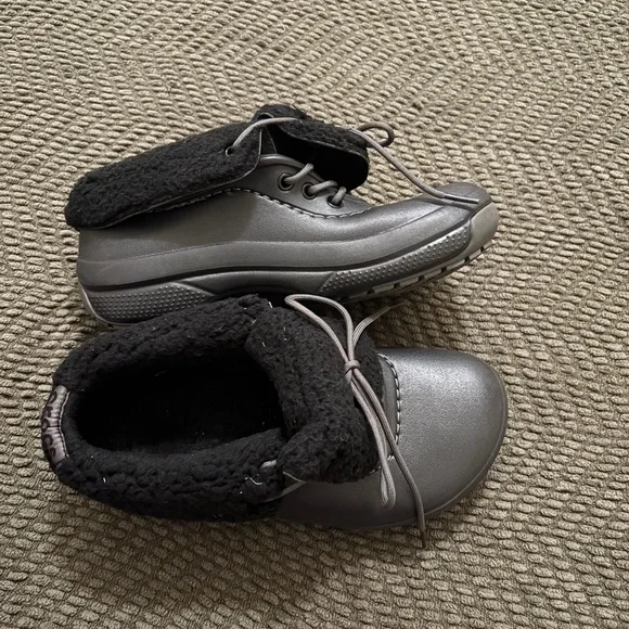 Crocs blitzen luxe convertible clog boots womens 8 - Picture 5 of 9